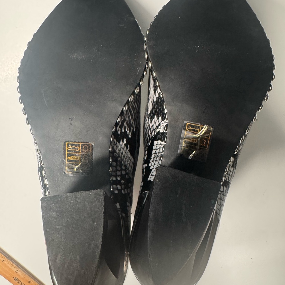 Jeffrey Campbell Optimum Snake‎ Skin Booties - Picture 4 of 14